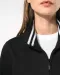 K457 - Damessweater met rits Black