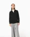 K457 - Damessweater met rits Black