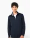 K456 - Herensweater met rits Black