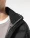 K6129 - Lichte damesparka met capuchon Black