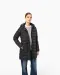 K6129 - Lichte damesparka met capuchon Black