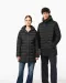 K6129 - Lichte damesparka met capuchon Black