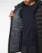 K6128 - Lichte herenparka met capuchon Black