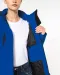 K651 - Gewatteerde softshell damesparka met capuchon Black