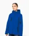 K651 - Gewatteerde softshell damesparka met capuchon Black