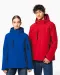 K651 - Gewatteerde softshell damesparka met capuchon Black