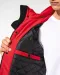 K650 - Gewatteerde softshell herenparka met capuchon Black