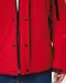 K650 - Gewatteerde softshell herenparka met capuchon Black