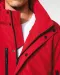 K650 - Gewatteerde softshell herenparka met capuchon Black