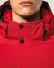 K650 - Gewatteerde softshell herenparka met capuchon Black