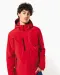 K650 - Gewatteerde softshell herenparka met capuchon Black