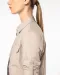 K591 - Damesoverhemd safari lange mouwen Beige