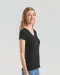 SC61398 - Lady-fit Valueweight V-neck T (61-398-0) White