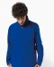 K912 - Enzo - Fleece met ritskraag Dark Grey