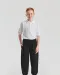 SC64051 - Klassieke joggingbroek met elastisch enkelboord (64-051-0) Black