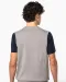 K969 - Heren spencer met v-hals Black