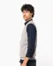 K969 - Heren spencer met v-hals Black