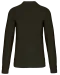 K442 - Sweater met ronde hals Dark Khaki
