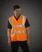 YHVW100FR - Hi-Vis en vlamvertragend hesje Hi Vis Orange