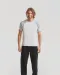 SC4024C - Classic Open Hem Joggingborek (64-032-0) Dark Heather Grey