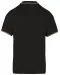 K250 - Polo korte mouwen Black / Light Grey / White