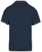 K250 - Polo korte mouwen Navy / Wine / White