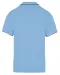 K250 - Polo korte mouwen Sky Blue / Navy / White