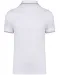 K250 - Polo korte mouwen White / Sky Blue / Light Grey