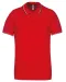 K250 - Polo korte mouwen Red / Navy / White