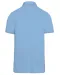 K262 - Herenpolo korte mouwen van jersey Sky Blue