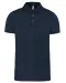 K262 - Herenpolo korte mouwen van jersey French Navy Heather