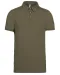 K262 - Herenpolo korte mouwen van jersey Light khaki