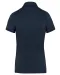 K263 - Damespolo korte mouwen van jersey French Navy Heather