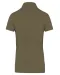 K263 - Damespolo korte mouwen van jersey Light khaki