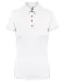 K263 - Damespolo korte mouwen van jersey White