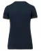 K394 - Dames-t-shirt piqué V-hals Navy / Red / White