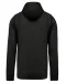 K438 - Vestje van licht katoen met capuchon Black