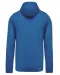 K438 - Vestje van licht katoen met capuchon Light Royal Blue