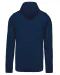 K438 - Vestje van licht katoen met capuchon Navy