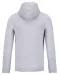 K438 - Vestje van licht katoen met capuchon Oxford Grey