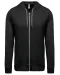 K438 - Vestje van licht katoen met capuchon Black