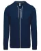 K438 - Vestje van licht katoen met capuchon Navy
