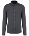 K507 - Jacquard overhemd  lange mouwen Jacquard Dark Grey
