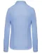 K510 - Damesblouse in popeline met lange mouwen Bright Sky
