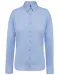 K510 - Damesblouse in popeline met lange mouwen Bright Sky