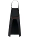 K8003 - Vintage schort Vintage Charcoal