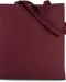KI0223 - Shopper bag long handles Wine