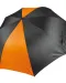 KI2008 - Grote Golfparaplu Black / Orange