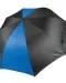 KI2008 - Grote Golfparaplu Black / Royal Blue