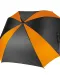 KI2023 - Vierkante paraplu Black / Orange